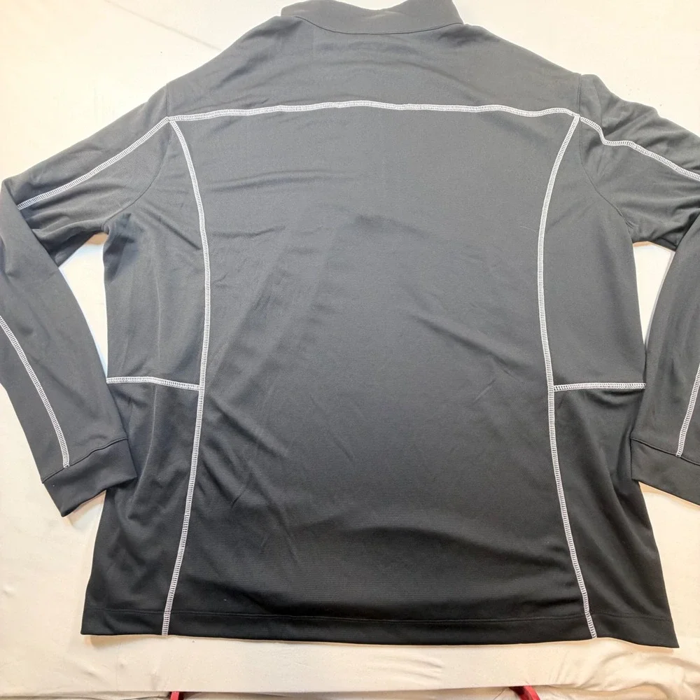 Columbia Golf Omni Wick Shotgun 1/4 Zip Pullover Mammoths Mens 2XL NWT Gray